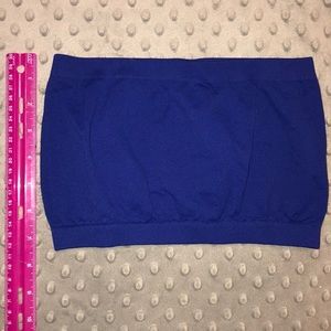 Bright Blue Bandeau